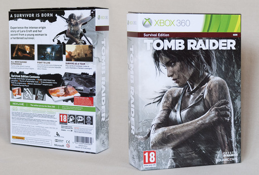 Tomb Raider (2013) - Фотообзор коллекционного издания Tomb Raider для Xbox 360